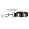 Show in main carousel: Buckle-Down Italy Flags Polyester Dog Leash, Multicolor, 4-ft long, 1-in wide slide 5 of 6