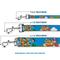 Show in main carousel: Buckle-Down The Flintstones The Flintstones & Rubbles Group Pose Logo Polyester Dog Leash, Blue, 4-ft long, 1-in wide slide 4 of 7