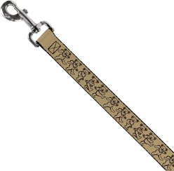 Buckle-Down Grateful Dead Dancing Bears Polyester Dog Leash, Beige, 6-ft long, 1-in wide slide 2 of 6
