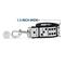 Show in main carousel: Buckle-Down Dominoes Polyester Dog Leash, White, 6-ft long, 1-in wide slide 6 of 6
