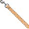 Show in main carousel: Buckle-Down Checker Polyester Dog Leash, Orange, 6-ft long, 1-in wide slide 2 of 6