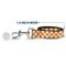 Show in main carousel: Buckle-Down Checker Polyester Dog Leash, Orange, 6-ft long, 1-in wide slide 5 of 6
