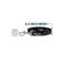 Show in main carousel: Buckle-Down Lucky Polyester Dog Leash, Black, 6-ft long, 1-in wide slide 4 of 6