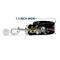 Show in main carousel: Buckle-Down Lucky Polyester Dog Leash, Black, 6-ft long, 1-in wide slide 6 of 6