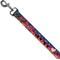 Show in main carousel: Buckle-Down Love Polyester Dog Leash, Blue, 6-ft long, 1-in wide slide 2 of 6