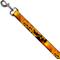 Show in main carousel: Buckle-Down Golden Sunset Polyester Dog Leash, Orange, 6-ft long, 1-in wide slide 2 of 6