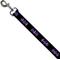 Show in main carousel: Buckle-Down DC Comics Batman Signal Plaid Polyester Dog Leash, Purple, 4-ft long, 1-in wide slide 2 of 6