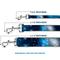 Show in main carousel: Buckle-Down Galaxy Blues Polyester Dog Leash, Blue, 6-ft long, 1-in wide slide 3 of 6