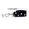 Show in main carousel: Buckle-Down Glowing Stars In Space Polyester Dog Leash, White, 4-ft long, 1-in wide slide 6 of 6