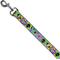 Show in main carousel: Buckle-Down Funky Alien Flowers Polyester Dog Leash, multi, 6-ft long, 1-in wide slide 2 of 6