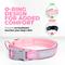Show in main carousel: Blazin O So Comfy O-Ring Reflective Neoprene Waterproof Dog Collar, Pink, Small: 11.8 to 14.6-in neck, 1-in wide slide 5 of 10