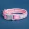 Show in main carousel: Blazin O So Comfy O-Ring Reflective Neoprene Waterproof Dog Collar, Pink, Small: 11.8 to 14.6-in neck, 1-in wide slide 9 of 10