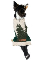 Eddie Bauer Treeline Dog Sweater, Heathered/Oatmeal, Small