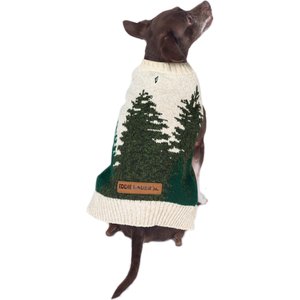 Eddie Bauer Treeline Dog Sweater, Heathered/Oatmeal, X-Small