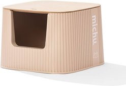 Michu Container Cat Litter Box with Scoop & Lid, XX-Large: 23-lb box, Boba