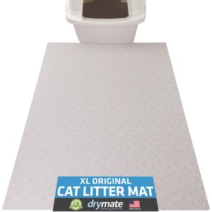 Drymate Protective & Decorative Cat Litter Mat, Tan Global, X-Large, 29-in x 36-in