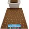 Show in main carousel: Drymate Protective & Decorative Cat Litter Mat, Brown Stripe, Large, 20-in x 28-in slide 1 of 9