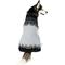 Show in main carousel: Eddie Bauer Whitman Christmas Fair Isle Dog Sweater, Grey/Black, X-Large slide 1 of 7