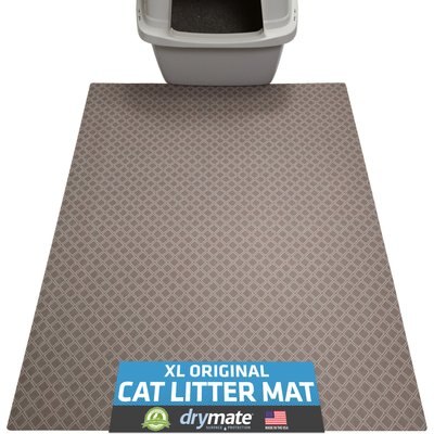 Drymate Drymate Protective & Decorative Cat Litter Mat, Taupe, X-Large, 29-in x 36-in