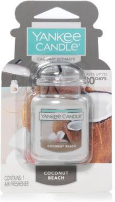Show full view: Yankee Candle Car Jar Ultimate Air Freshener, Coconut Beach, 4 count slide 4 of 5