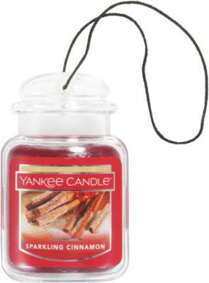 Show full view: Yankee Candle Car Jar Ultimate Air Freshener, Sparkling Cinnamon, 4 count slide 2 of 4
