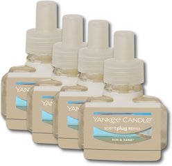 Yankee Candle ScentPlug Air Freshener Refill, Sun & Sand, 4 count slide 1 of 7