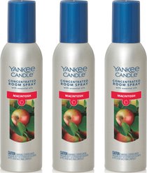 Yankee Candle Concentrated Room Air Freshener Spray, Macintosh, 1.5-oz bottle, 3 count