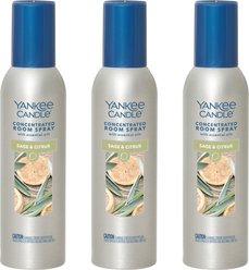 Yankee Candle Concentrated Room Air Freshener Spray, Sage & Citrus, 1.5-oz bottle, 3 count