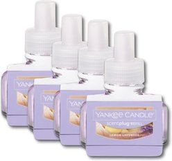 Yankee Candle ScentPlug Air Freshener Refill, Lemon Lavender, 4 count
