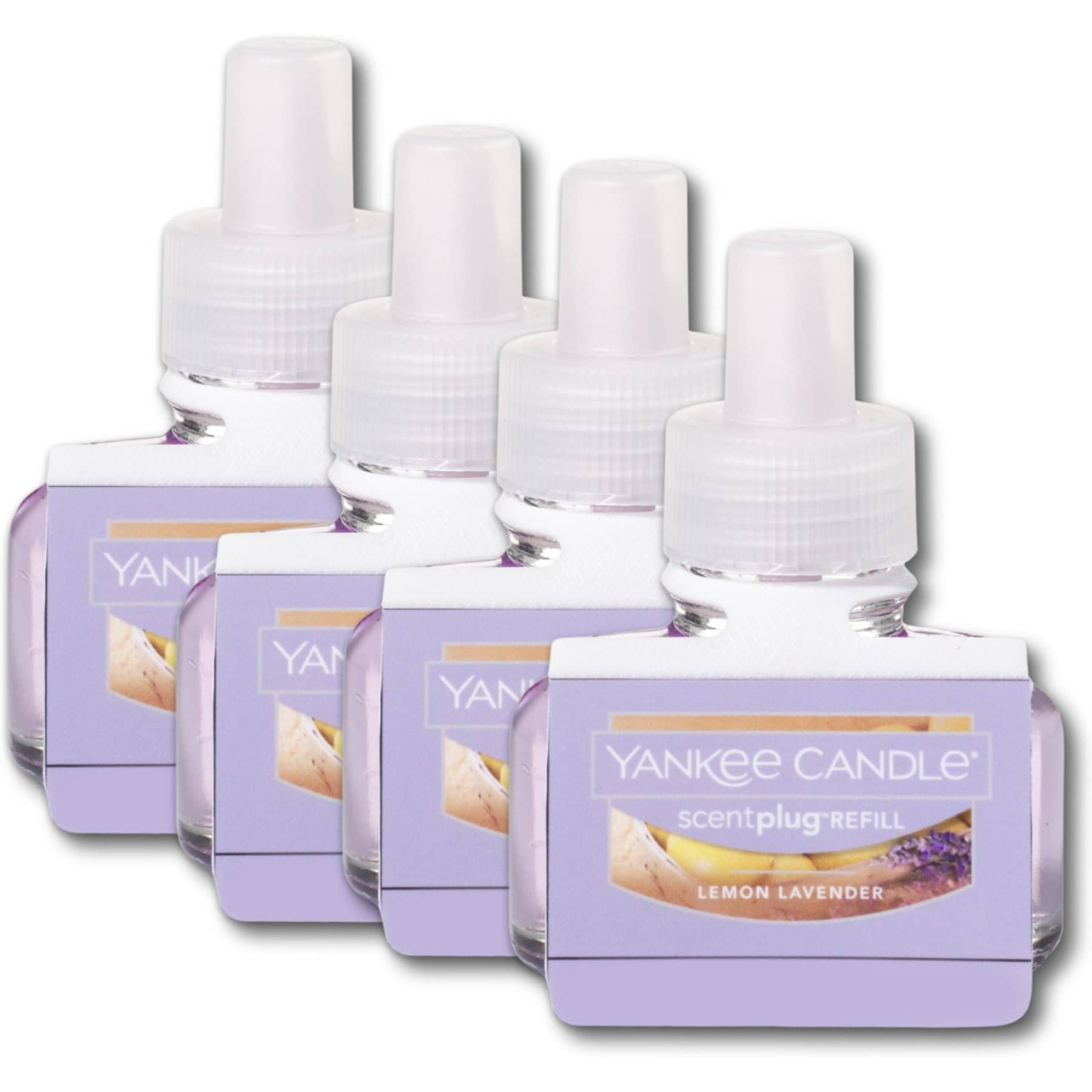 Yankee Candle ScentPlug Air Freshener Refill, Lemon Lavender, 4 count