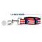Show in main carousel: Buckle-Down Puerto Rico Flag Repeat Polyester Dog Leash, 6-ft long, 1-in wide slide 5 of 6