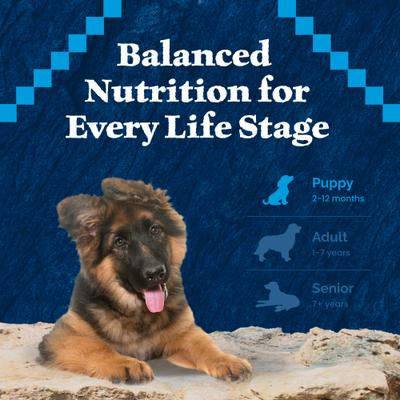 Show full view: Blue Buffalo Wilderness Puppy High-Protein Grain-Free Chicken Dry Dog Food, 13-lb bag slide 10 of 11