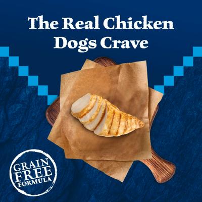Show full view: Blue Buffalo Wilderness Chicken Recipe Adult High-Protein Grain-Free Dry Dog Food, 13-lb bag slide 5 of 11