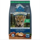 Blue Buffalo Wilderness Puppy Chicken Recipe High-Protein Grain-Free Dry Dog Food, 24-lb bag