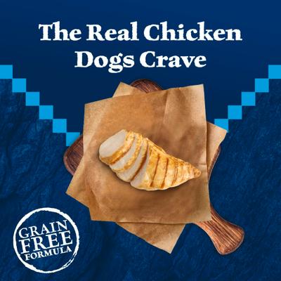 Show full view: Blue Buffalo Wilderness Chicken Recipe Adult High-Protein Grain-Free Dry Dog Food, 4.5-lb bag slide 5 of 11