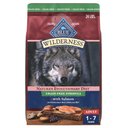 Blue Buffalo Wilderness Salmon Recipe Adult High-Protein Grain-Free Dry Dog Food, 24-lb bag