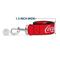 Show in main carousel: Buckle-Down Coca-Cola Script Logo Red White Polyester Dog Leash, Red, 4-ft long, 1-in wide slide 7 of 7