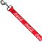 Show in main carousel: Buckle-Down Coca-Cola Script Logo Red White Polyester Dog Leash, Red, 4-ft long, 1-in wide slide 3 of 7