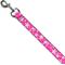 Show in main carousel: Buckle-Down Mattel Barbie Ponytail Silhouette & Star Scattered Polyester Dog Leash, Pink, 6-ft long, 1-in wide slide 2 of 6