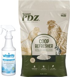 Wee Away Poultry Coop Cleaner + Sweet PDZ Chicken Coop Refresher