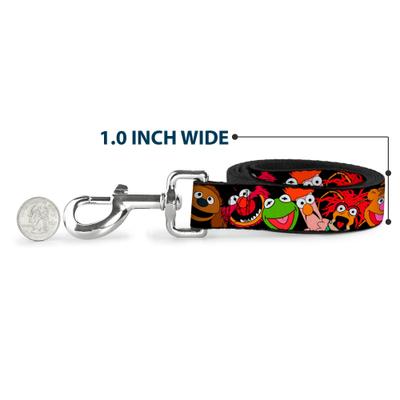 Show full view: Buckle-Down Disney Muppets Faces Polyester Dog Leash, 6-ft long, 1-in wide slide 5 of 6