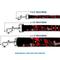 Show in main carousel: Buckle-Down Marvel Comics Deadpool Action Poses Splatter Logo Polyester Dog Leash, Red, 6-ft long, 1-in wide slide 4 of 7