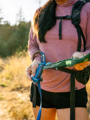 Show full view: Ruffwear Stash Bag Mini Dog Poop Bag Dispenser, Basalt Gray slide 7 of 9