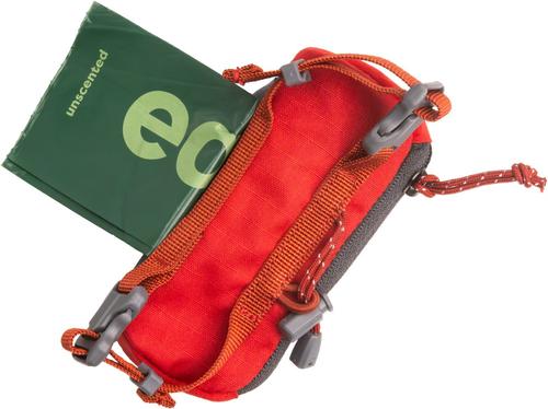 Show full view: Ruffwear Stash Bag Mini Dog Poop Bag Dispenser, Red Canyon slide 3 of 9