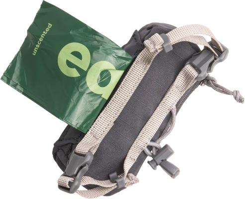 Show full view: Ruffwear Stash Bag Mini Dog Poop Bag Dispenser, Basalt Gray slide 3 of 9