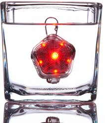 Ruffwear The Beacon Safety Dog Collar Light, Clear Lake slide 2 of 9