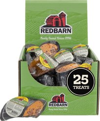 Redbarn Cheese n' Bacon Filled Cow Hooves Dog Treats, case of 25