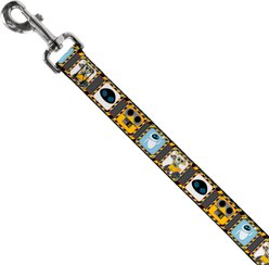 Buckle-Down Disney Wall E Eve Pose Face Hazard Blocks Polyester Dog Leash, 6-ft long, 1-in wide slide 2 of 6