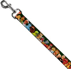 Buckle-Down Disney Muppets Character Group Pose Polyester Dog Leash, 4-ft long, 1-in wide slide 2 of 6