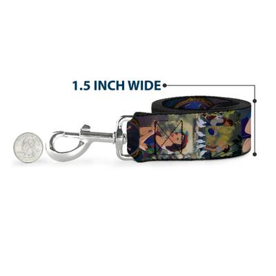 Show full view: Buckle-Down Disney Electric Stitch Poses Polyester Dog Leash, Blue, 4-ft long, 1-in wide slide 6 of 6